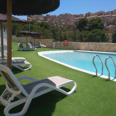 Beautiful New Style Apartment In Gran Alacant In Front Of Sea With Solarium And Jacuzzi מראה חיצוני תמונה