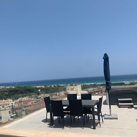 Beautiful New Style Apartment In Gran Alacant In Front Of Sea With Solarium And Jacuzzi מראה חיצוני תמונה